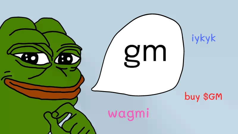 gm wagmiのペペ